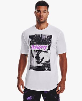 UAプロジェクトロック ショートスリーブTシャツ 〈ハングリー〉（トレーニング/MEN）